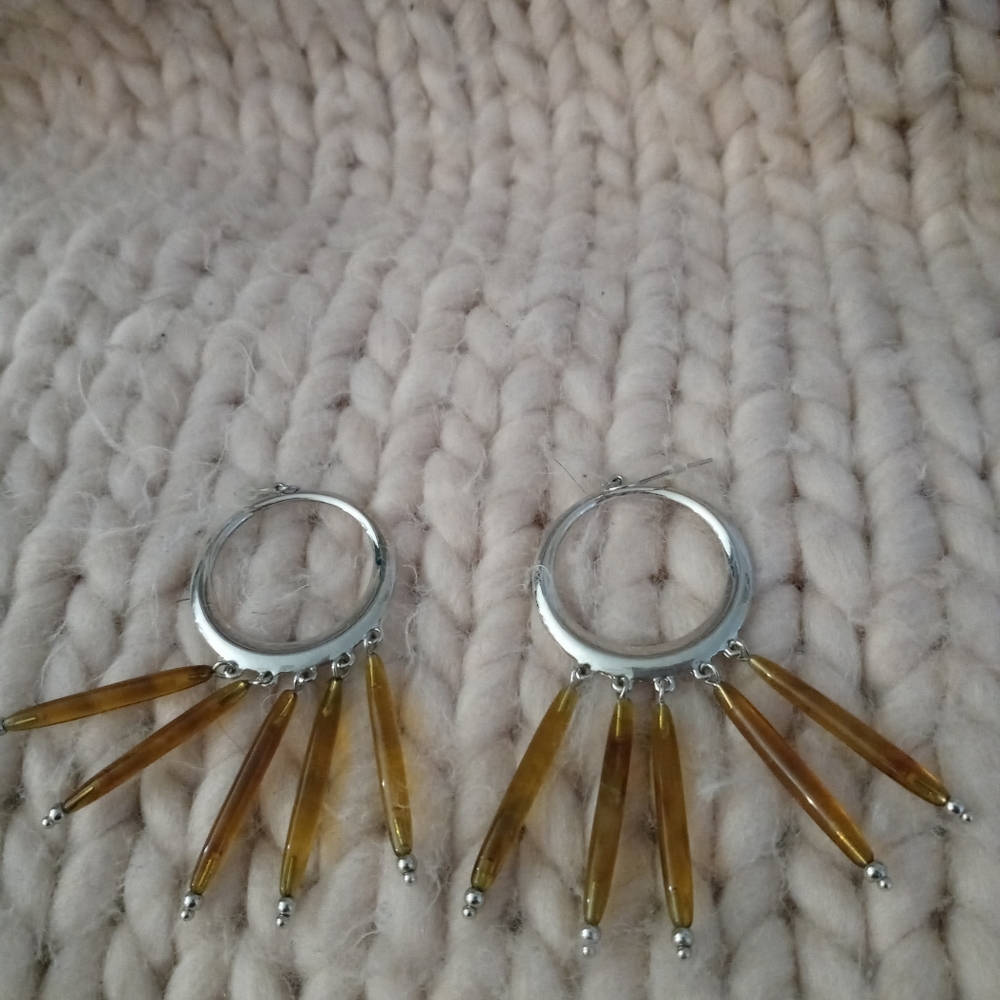 Ralph Lauren..Beautiful dream catcher earrings